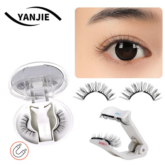 YANJIE Magnetic Lashes 2025 XD Series Siberian Mink Style Reusable Lightweight Natural Soft Magnetic Eyelashes Box Packaging NO