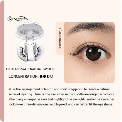 YANJIE Deer eyelashes